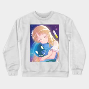 Kokoro Tsurumaki: Make the World Smile Crewneck Sweatshirt